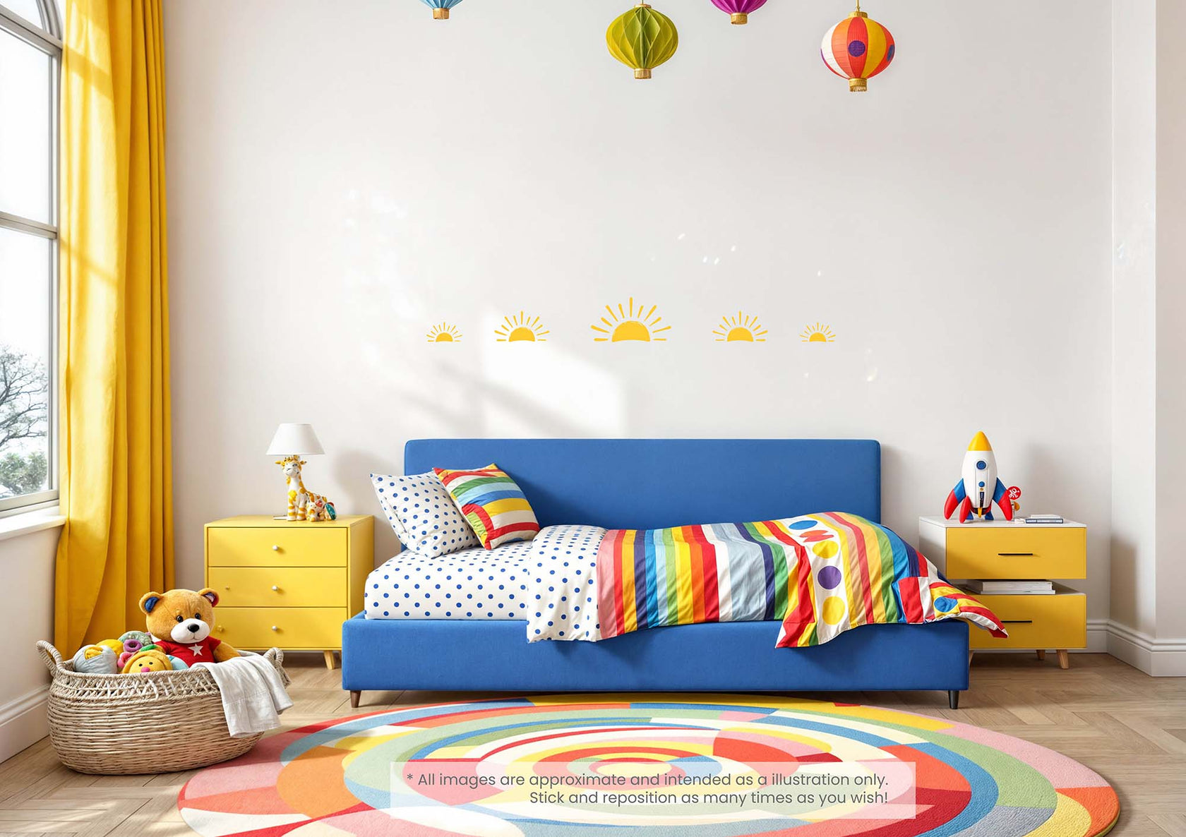 Little Wall Wonders Bright Sun