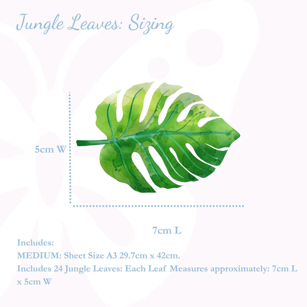 image Little Wall Wonders Jungle Leaves