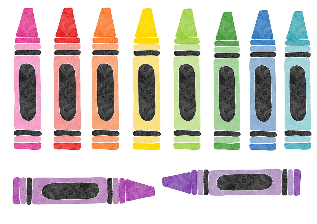 Little Wall Wonders Medium A3 Colourful Crayons