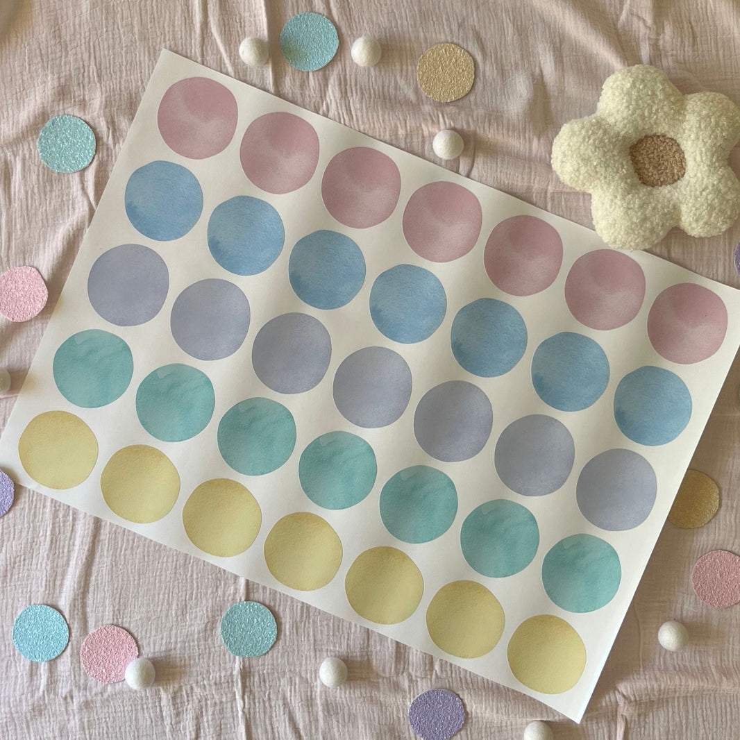 image Little Wall Wonders Pastel Polka Dots