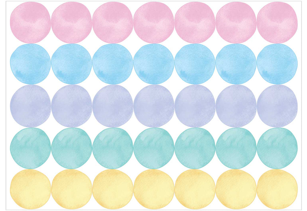 Little Wall Wonders Pastel Polka Dots