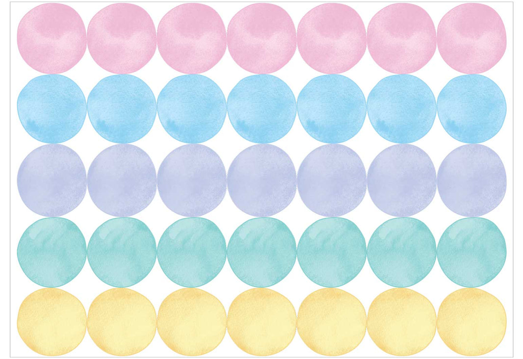 image Little Wall Wonders Pastel Polka Dots