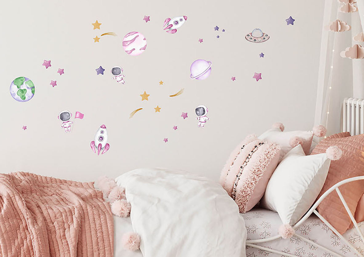 Little Wall Wonders Pink Space