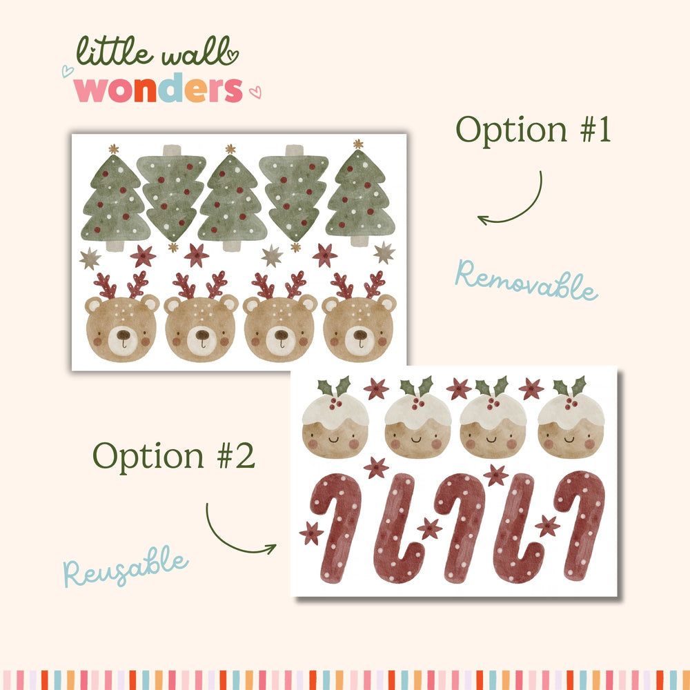 Little Wall Wonders Christmas Decal Stickers