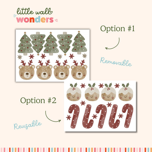 Little Wall Wonders Christmas Decal Stickers