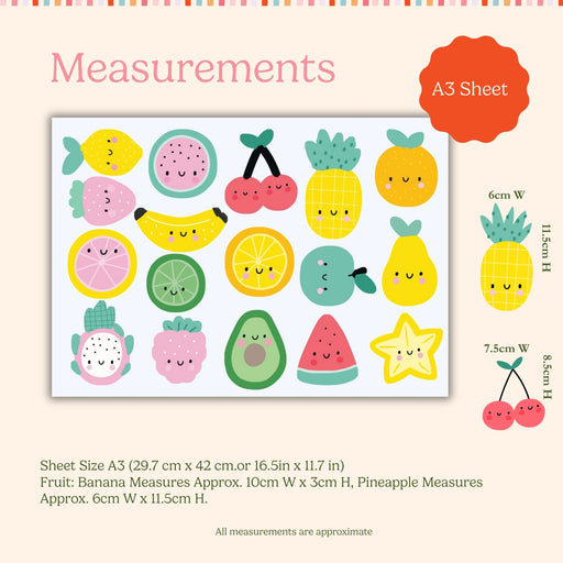 Little Wall Wonders Cutie Fruity