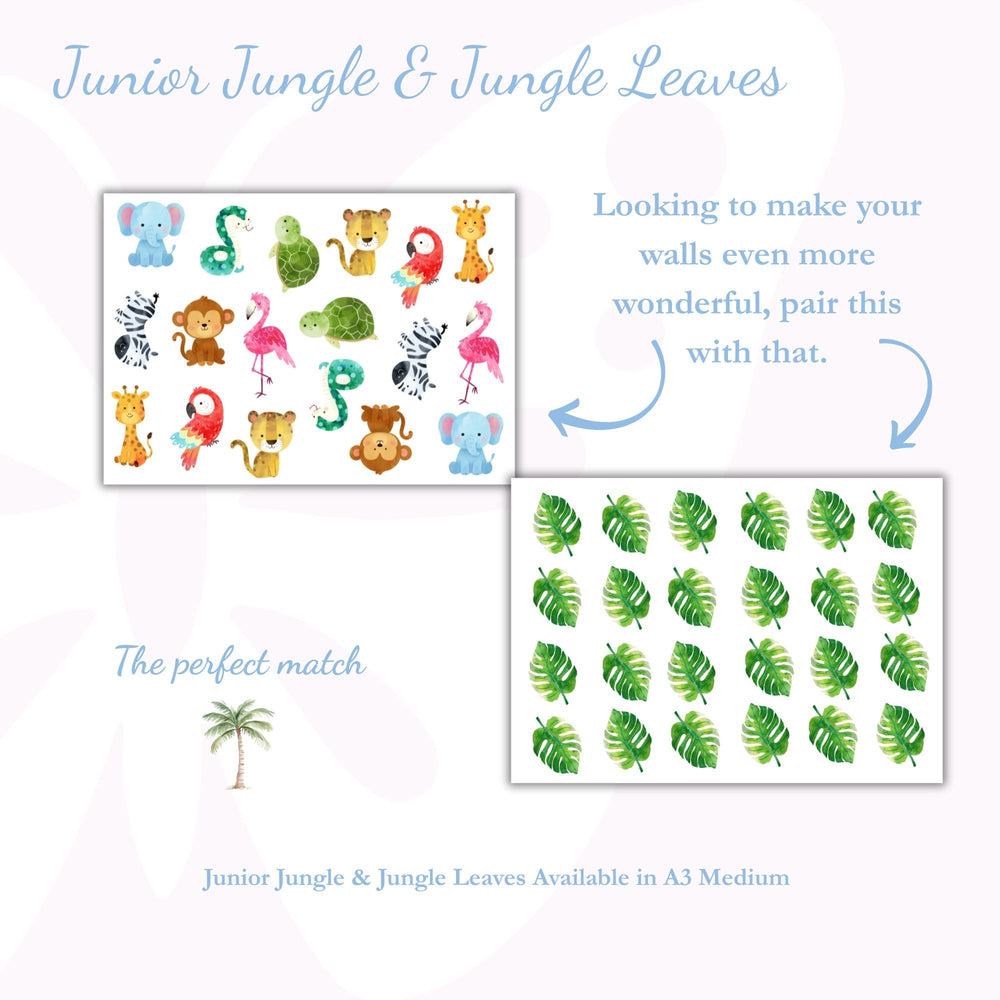 Little Wall Wonders Jungle Leaves
