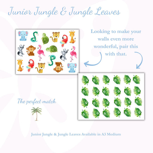 Little Wall Wonders Jungle Leaves
