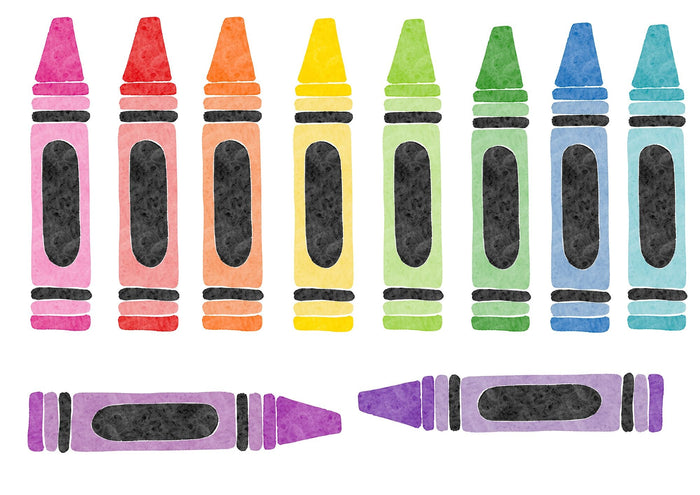 Little Wall Wonders Medium A3 Colourful Crayons