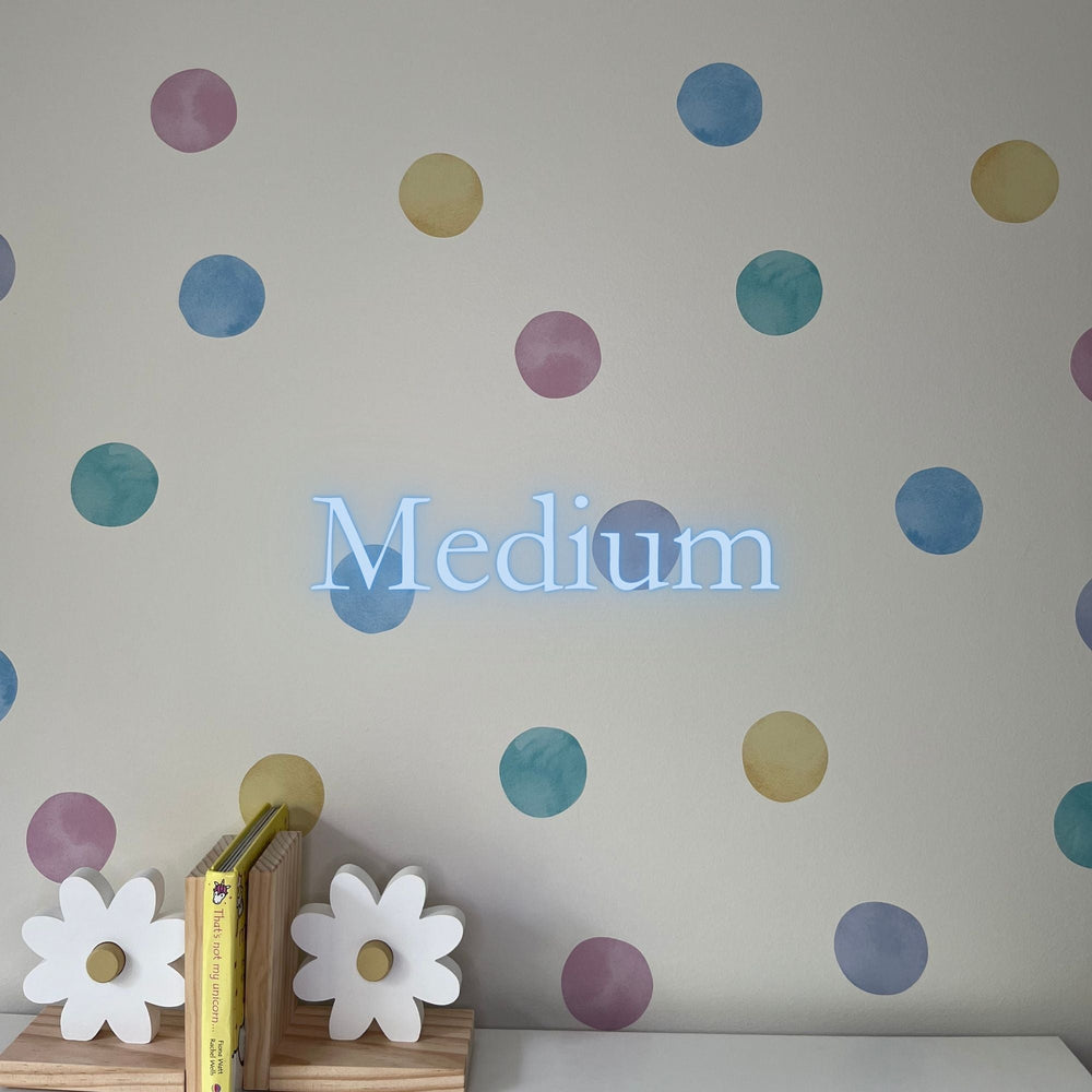 Little Wall Wonders Medium A3 Pastel Polka Dots