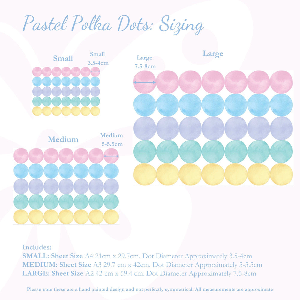 Little Wall Wonders Pastel Polka Dots