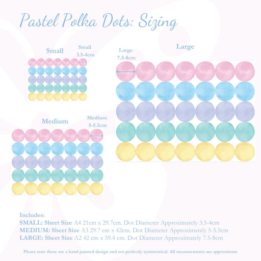 Little Wall Wonders Pastel Polka Dots