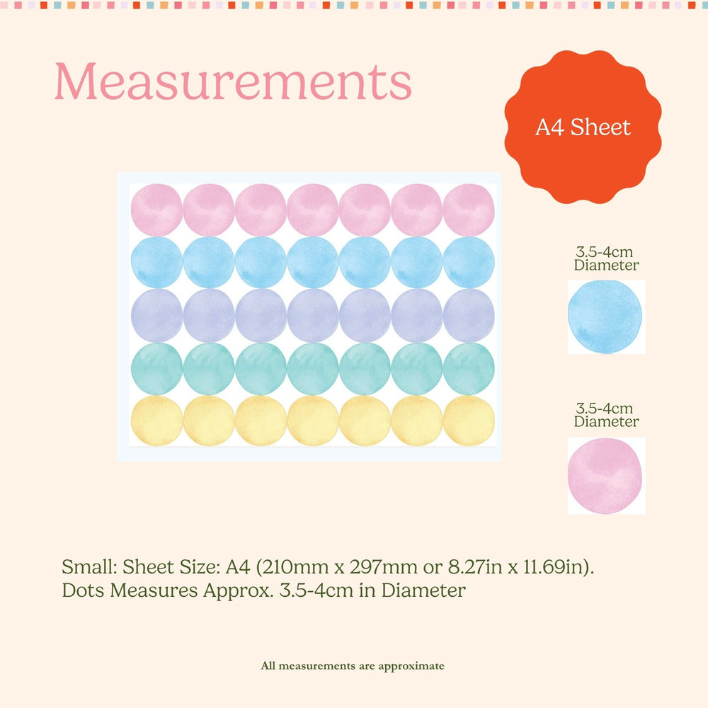 Little Wall Wonders Pastel Polka Dots