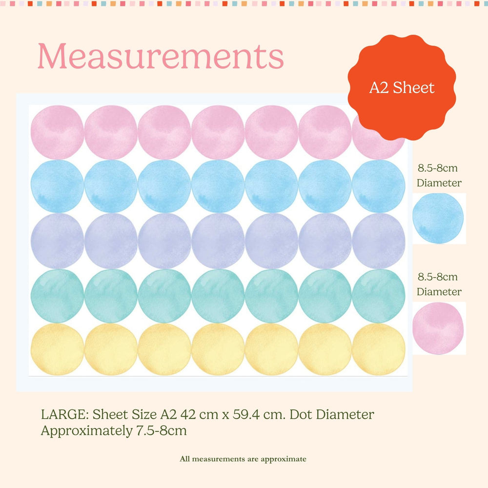 Little Wall Wonders Pastel Polka Dots