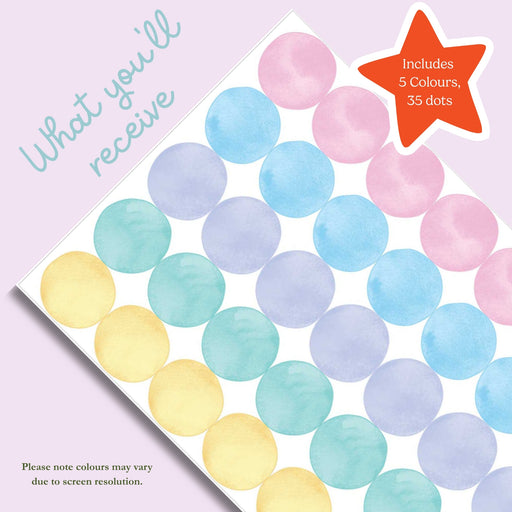 Little Wall Wonders Pastel Polka Dots